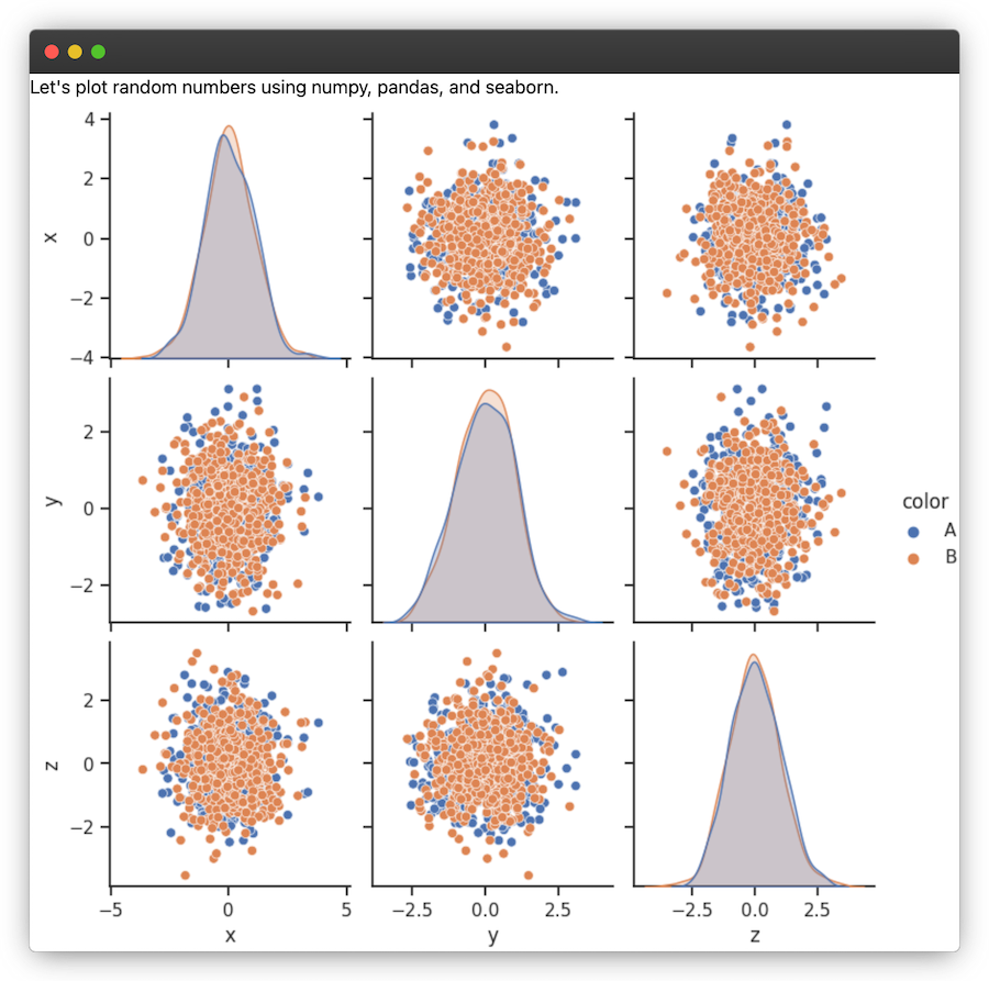 seaborn in the browser using PyScript